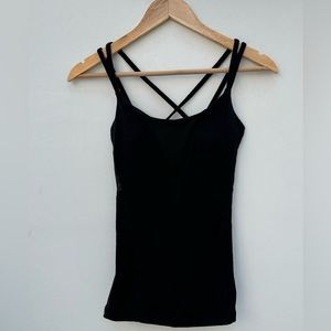 LULULEMON - BEAUTIFUL cut out & netting tank